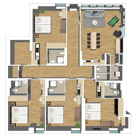 Appartamento Flatista Homes - Aubing Monaco di Baviera