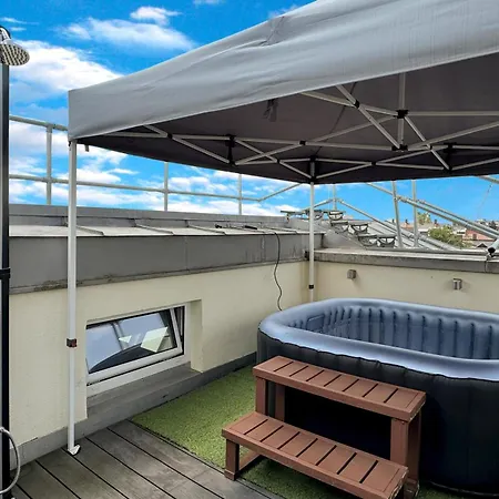 Apartment 6 Maisonette-penthouse Pool Dachterrasse Luxus