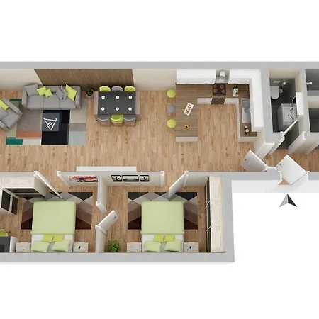 Place On Marienplatz 2 Schlafzimmer 70 Qm Jennifer Appartamento Monaco di Baviera