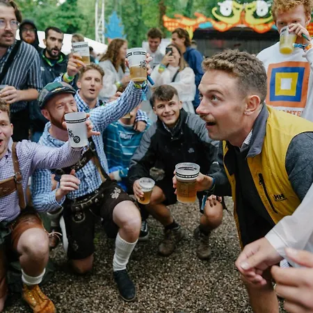 Oktoberfest Party Camping