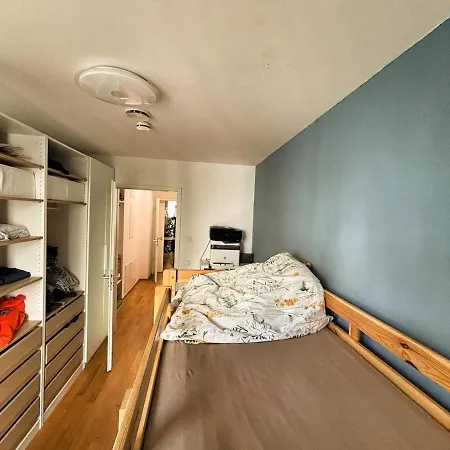 3 Rooms, 9 Min To Centre By Feet דירה