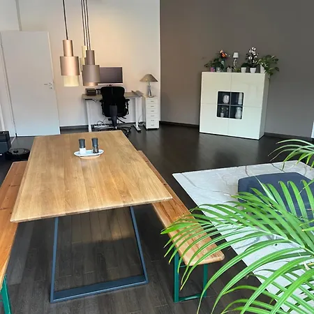City-apartment With Private Rooftop Terrace Apartmán