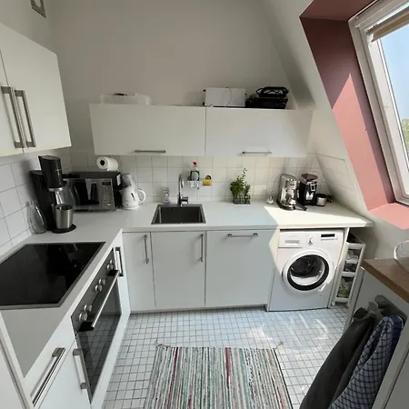 City-apartment With Private Rooftop Terrace Apartmán