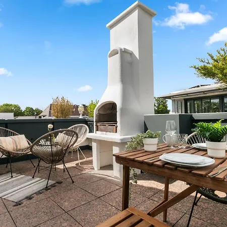 Flatista Homes - Penthouse With Rooftop Gym Apartament Monachium