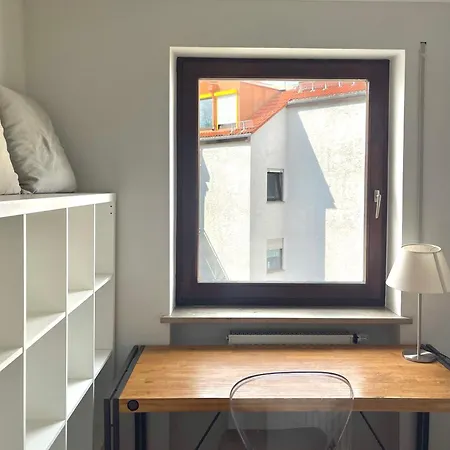 Apartment Modernes Designer Mit Balkon 5 Min Zum Oktoberfest & Munich