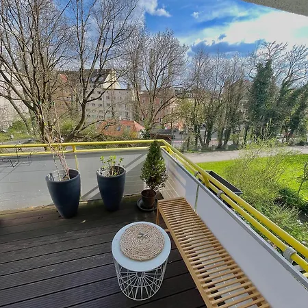Modernes Designer Mit Balkon 5 Min Zum Oktoberfest & *