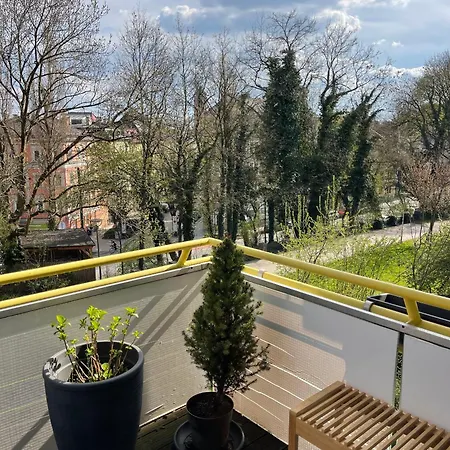 Modernes Designer Mit Balkon 5 Min Zum Oktoberfest & Apartment Munich