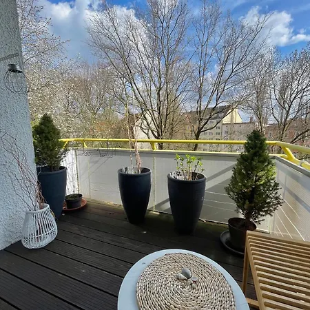 Apartment Modernes Designer Mit Balkon 5 Min Zum Oktoberfest &