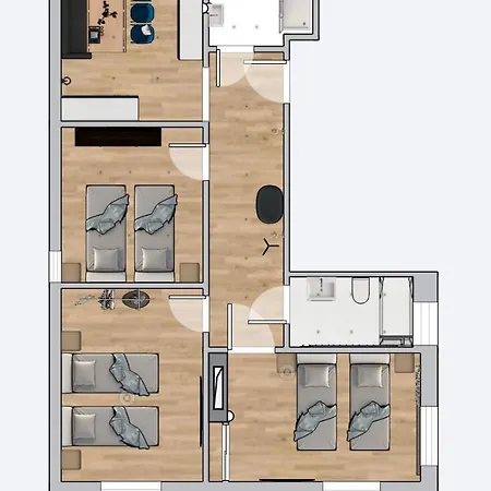 Flatista Homes - Luise * Munich
