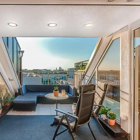 Apartment Penthouse Gasteig *