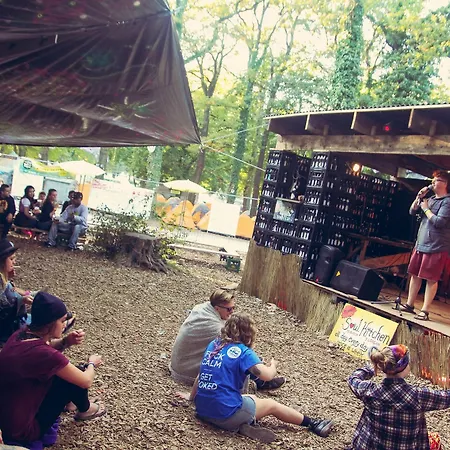 Oktoberfest Party Camping Kemp Mnichov