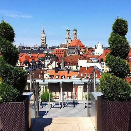 Studio Schwabing Fantastic Sunset View * Munich