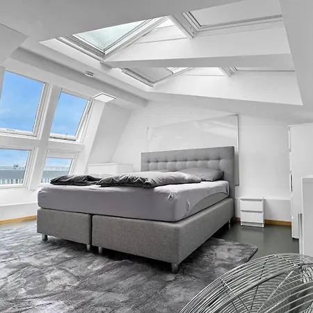 6 Maisonette-penthouse Pool Dachterrasse Luxus 뮌헨