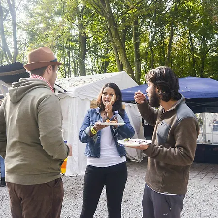 Campsite Oktoberfest Party Camping Munich