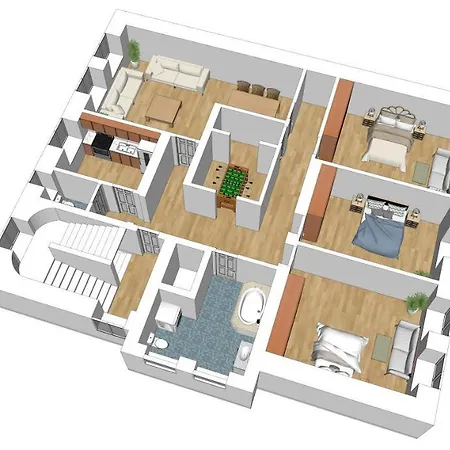 Flatista Homes - Old Town Apartman