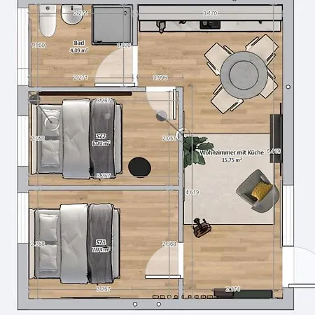 דירה Flatista Homes - Jungle House *