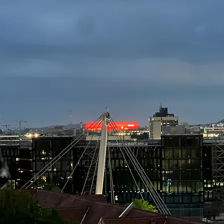 Great View To Allianz Arena & Free Garage Parking Munich