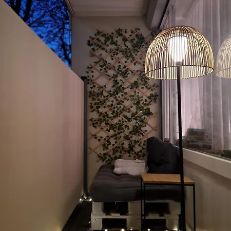 Large Cozy With Balcony And Kitchen At Pasing Apartman